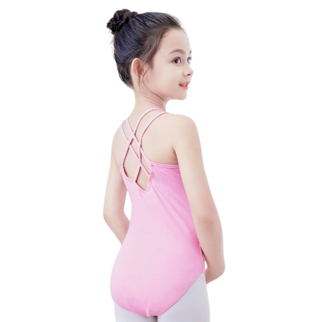 Girls Strappy Back Leotard