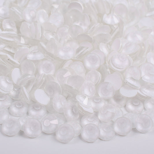 096 Neon White - Premium Glass Crystal Flatback Rhinestones