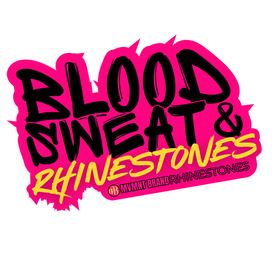 "Punny" Rhinestone Stickers