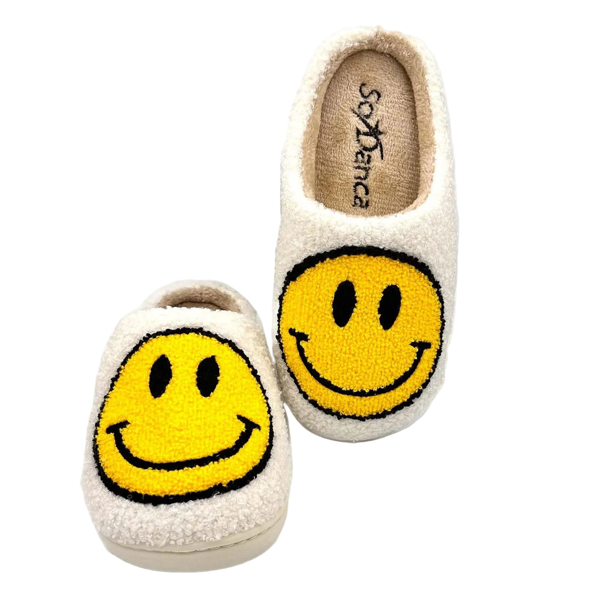 Joyful Soles Happy Face Slippers (BT50)