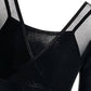 Metallic Mesh V-Neck Leotard