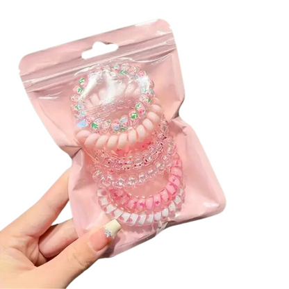 Telephone Cord Hair Ties