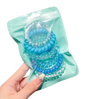 Telephone Cord Hair Ties