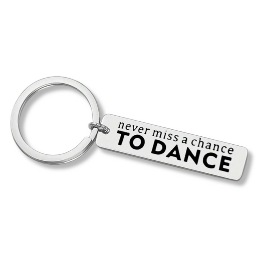 Metal Dance Key Chain