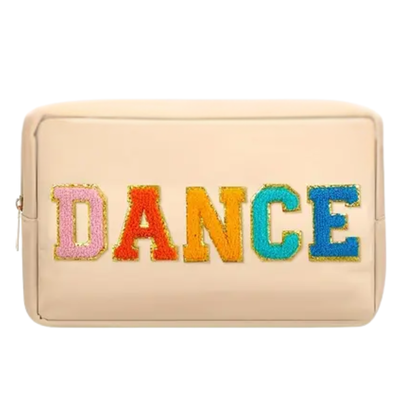 "DANCE" Nylon Make-Up Bag
