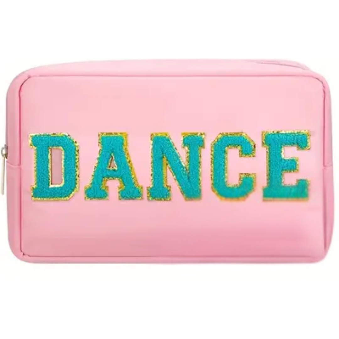 "DANCE" Nylon Make-Up Bag