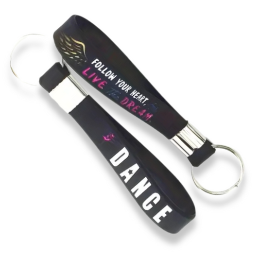 Dance - Silicone Key Chain