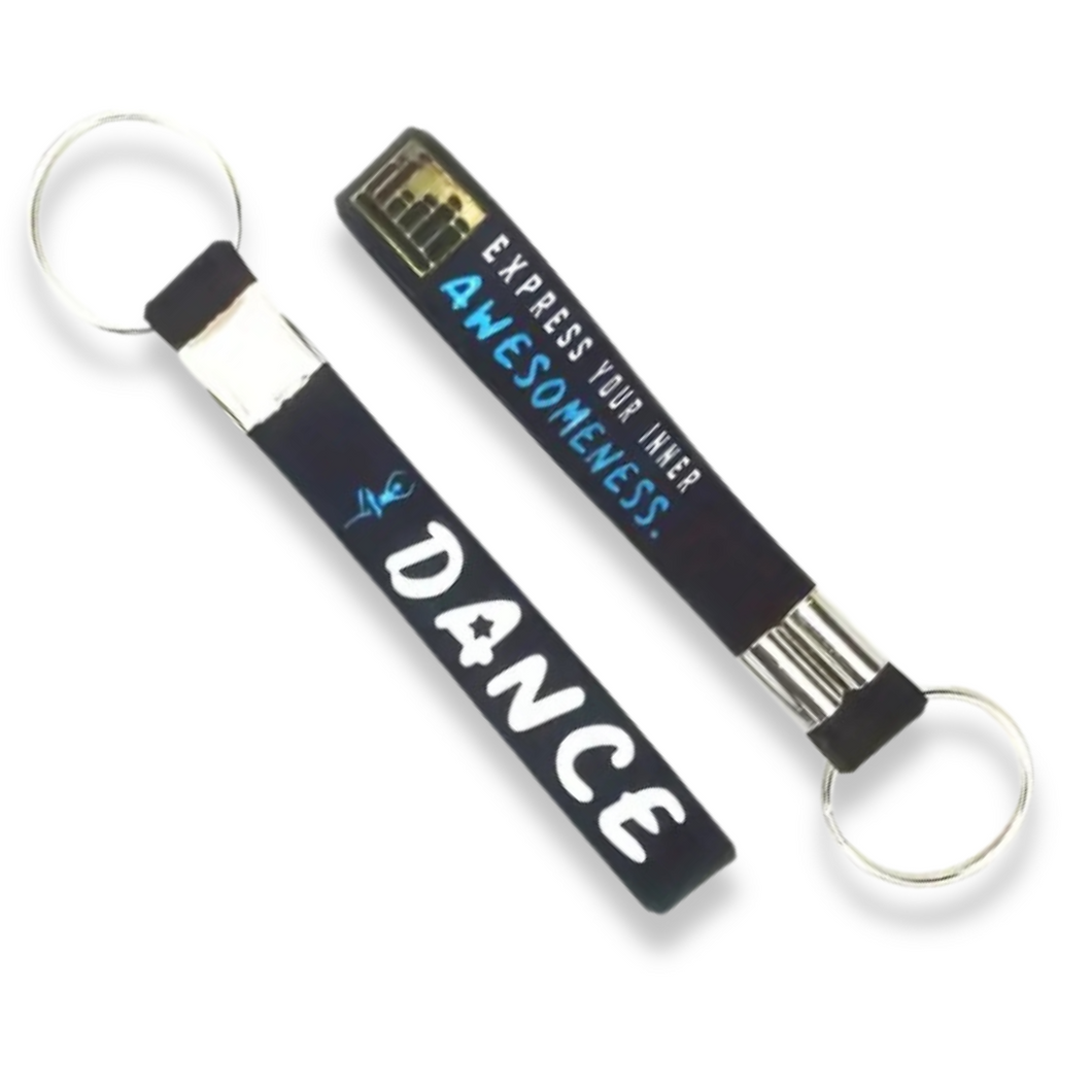 Dance - Silicone Key Chain