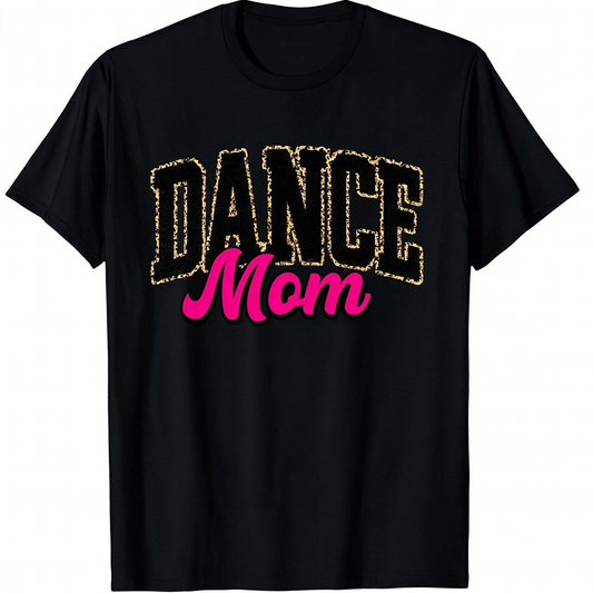 "Dance Mom" Leopard Print Tee
