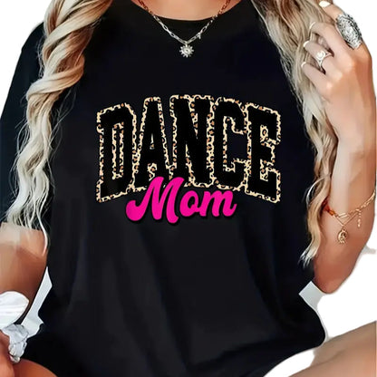 "Dance Mom" Leopard Print Tee