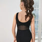 "Encore" Mesh Panel Leotard