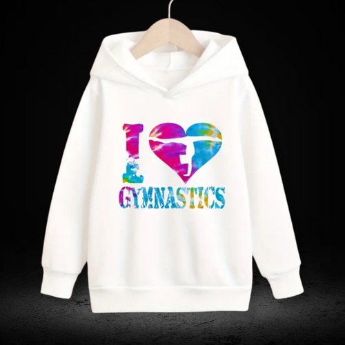 I Love Gymnastics Hoodie