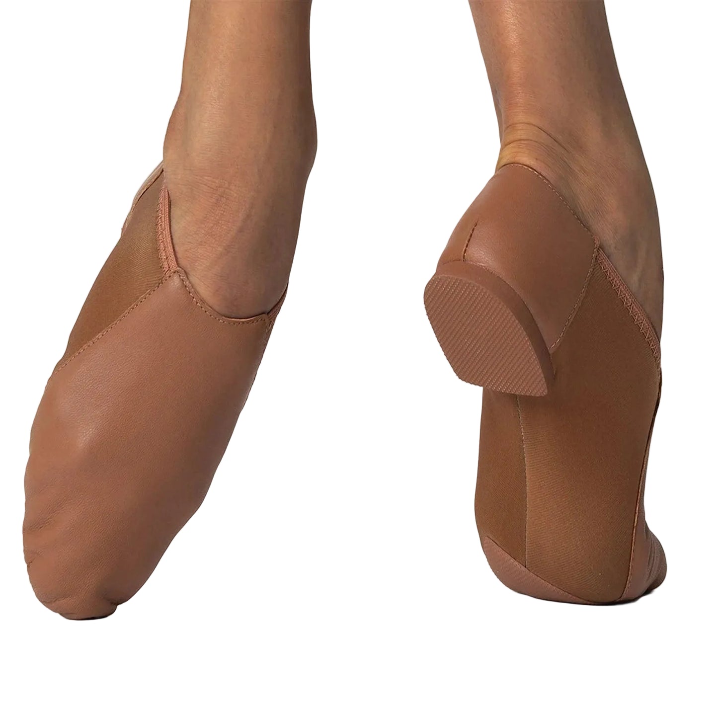 "Java" Mocha Leather Jazz Shoe (JZ43)