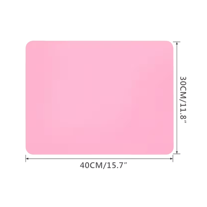 Pink Silicone Craft Mat