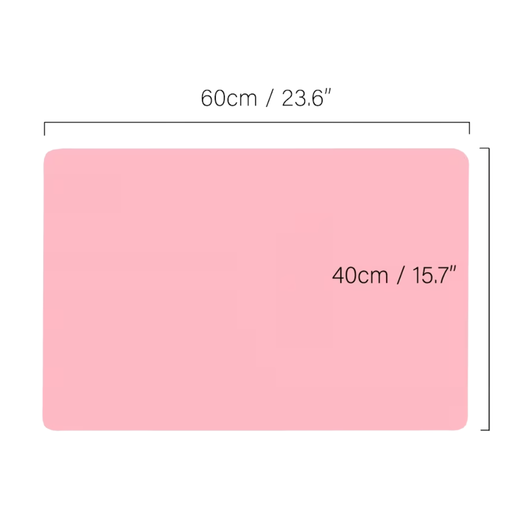 Pink Silicone Craft Mat
