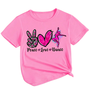 "Peace, Love, Dance" Tee