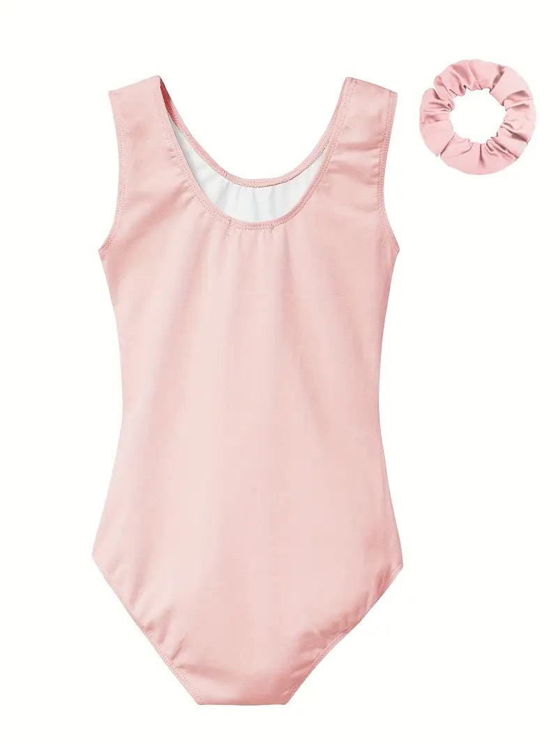 Mesh Twist Front Leotard