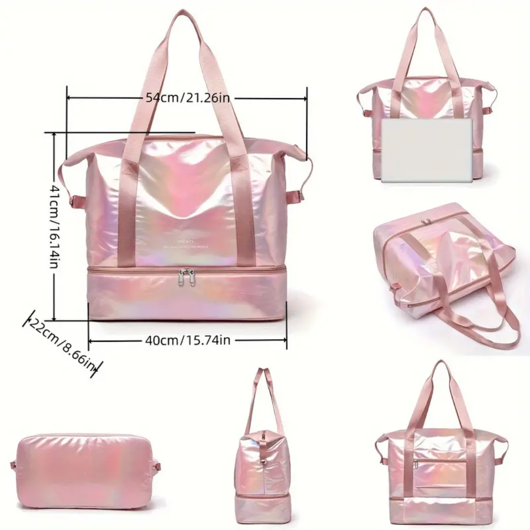 Pastel Holographic Duffle