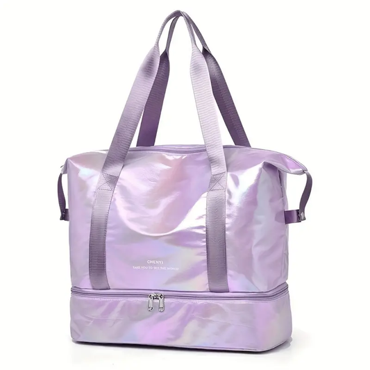 Pastel Holographic Duffle