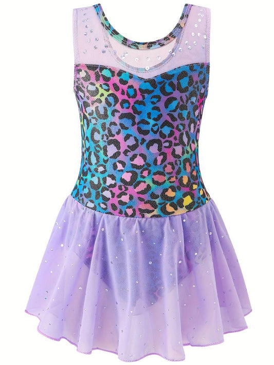 "Wild Side" Skirted Leotard