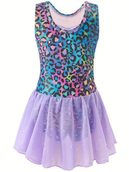 "Wild Side" Skirted Leotard