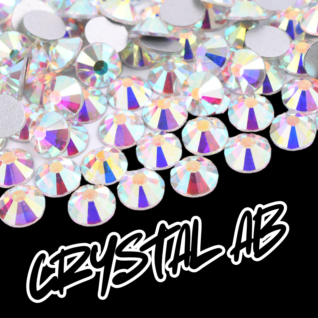 002 Crystal AB - Premium Rhinestones