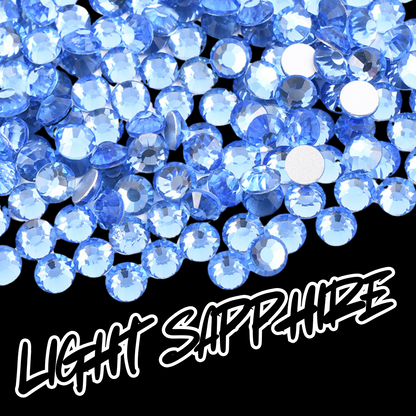 012 Lt. Sapphire - Premium Rhinestones