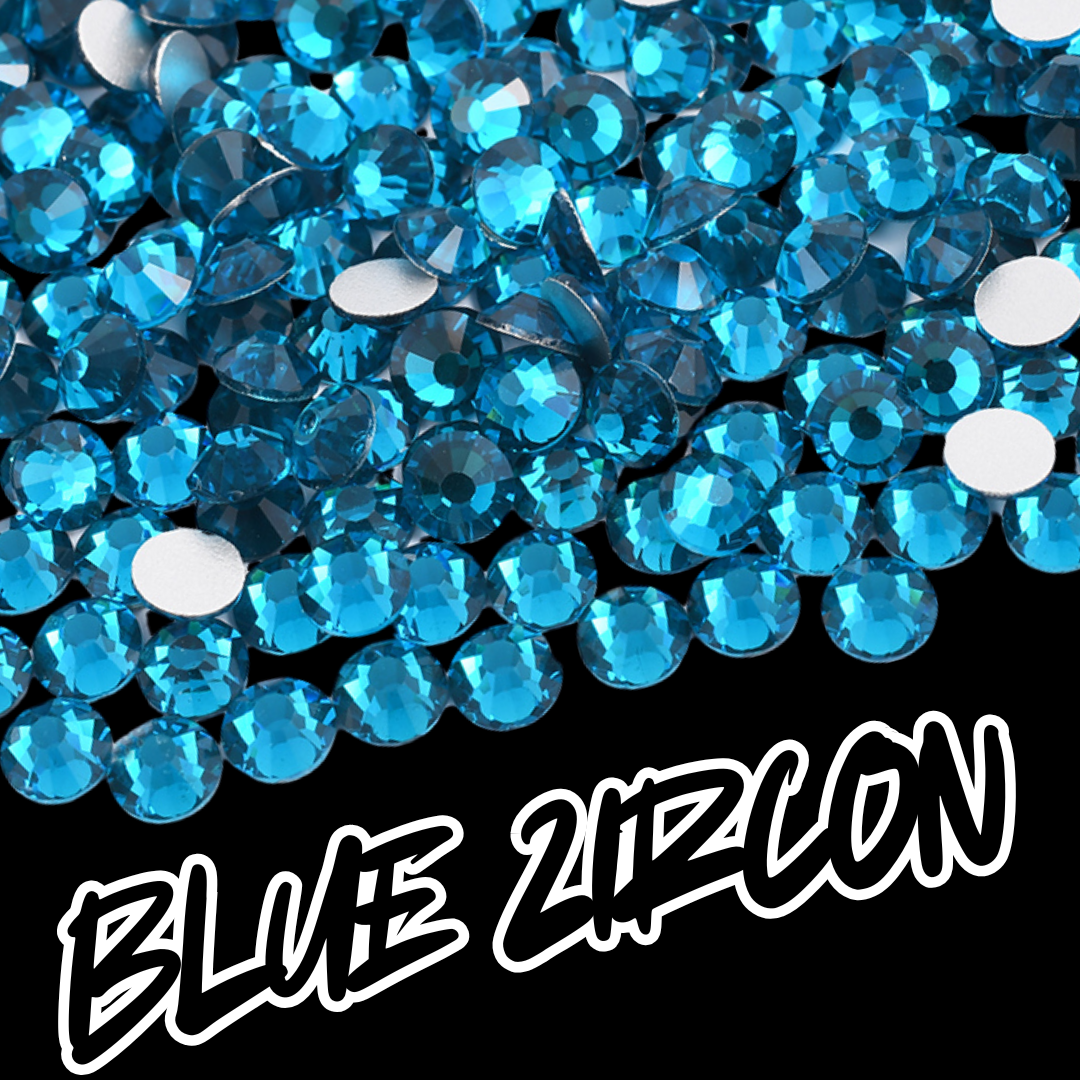 014 Blue Zircon - Premium Rhinestones