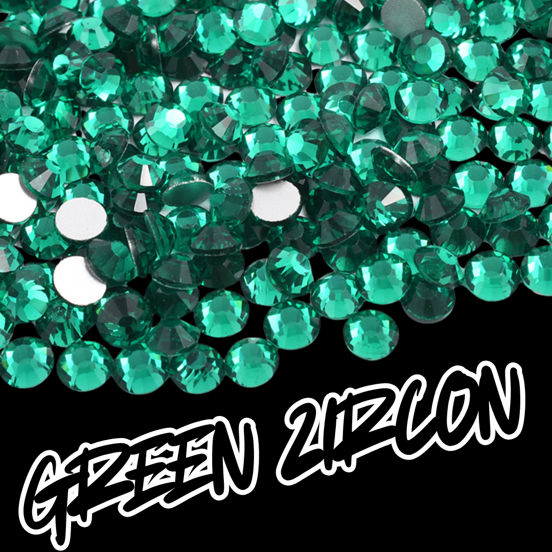 015 Green Zircon - Premium Rhinestones