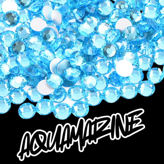 016 Aquamarine - Premium Rhinestones