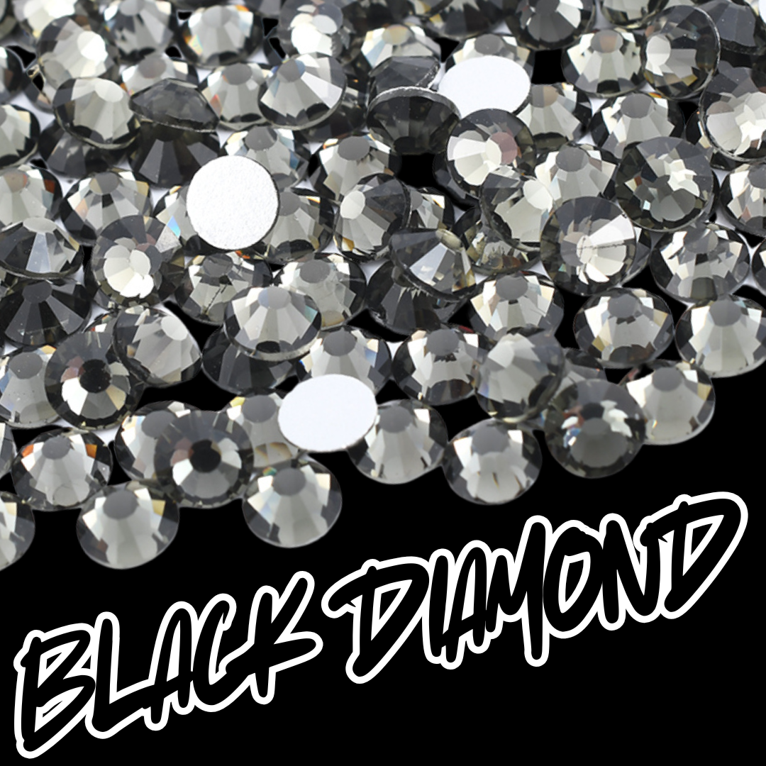 019 Black Diamond - Premium Rhinestones