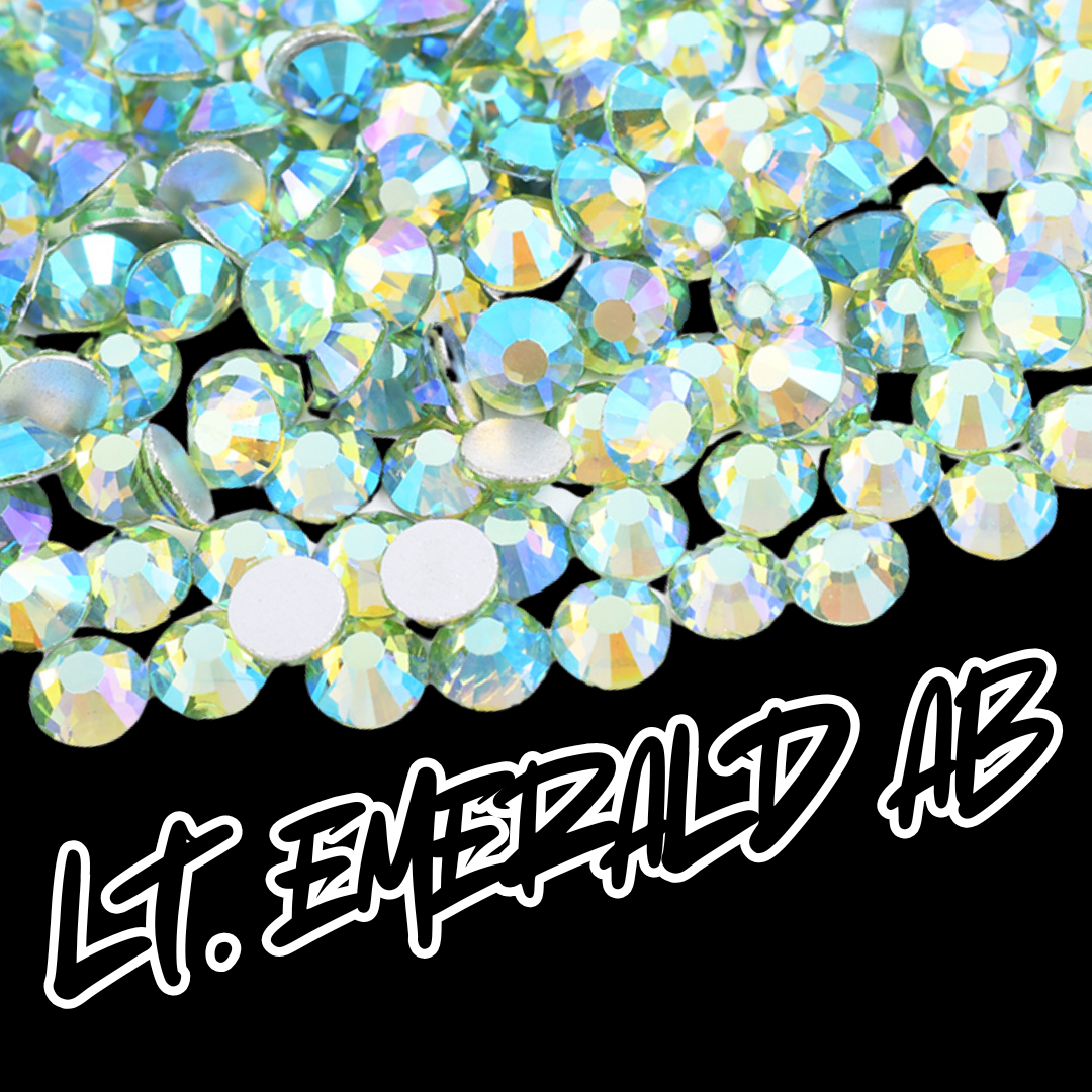 062 Lt. Emerald AB - Premium Rhinestones