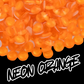 102 Neon Orange - Premium Rhinestones