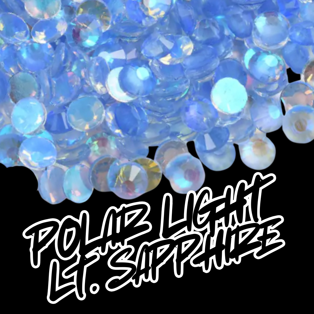 122 Polar Light Lt. Sapphire - Premium Rhinestones