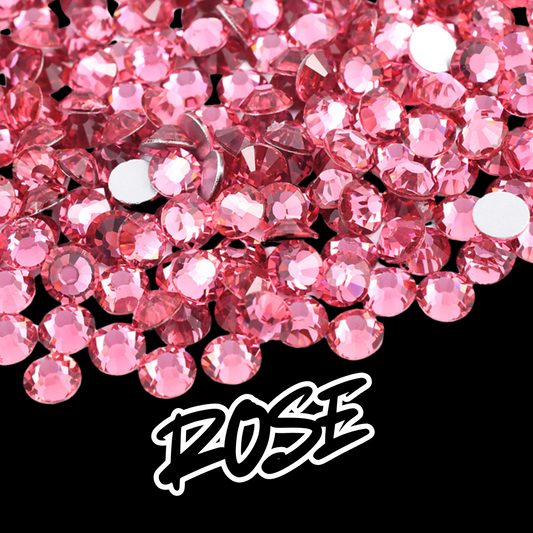 033 Rose - Premium Rhinestones