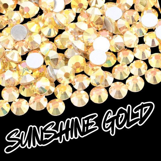 043 Sunshine Gold - Premium Rhinestones