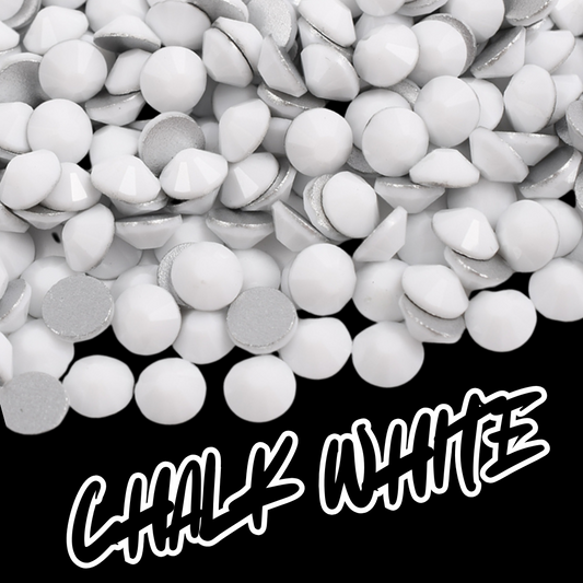 084 Chalk White - Premium Rhinestones