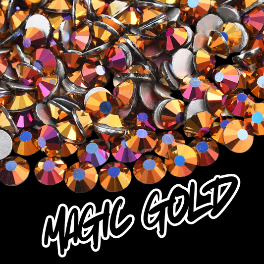 090 Magic Gold - Premium Rhinestones