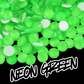 099 Neon Green - Premium Rhinestones