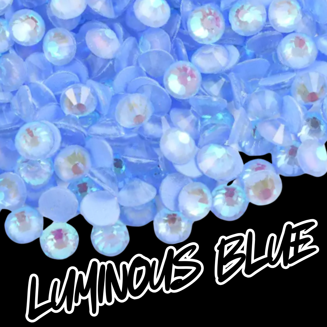 108 Luminous Blue - Premium Rhinestones