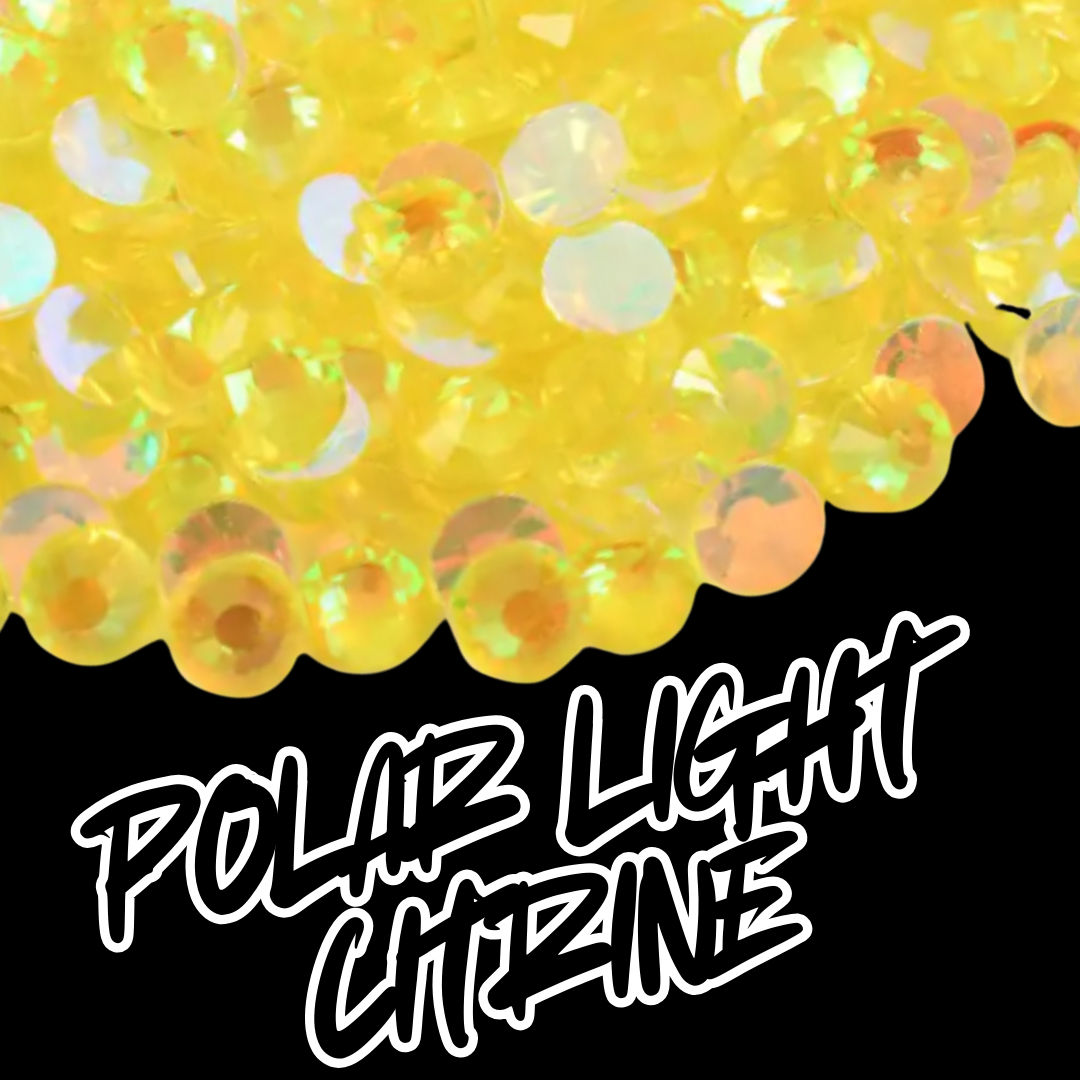 123 Polar Light Citrine - Premium Rhinestones
