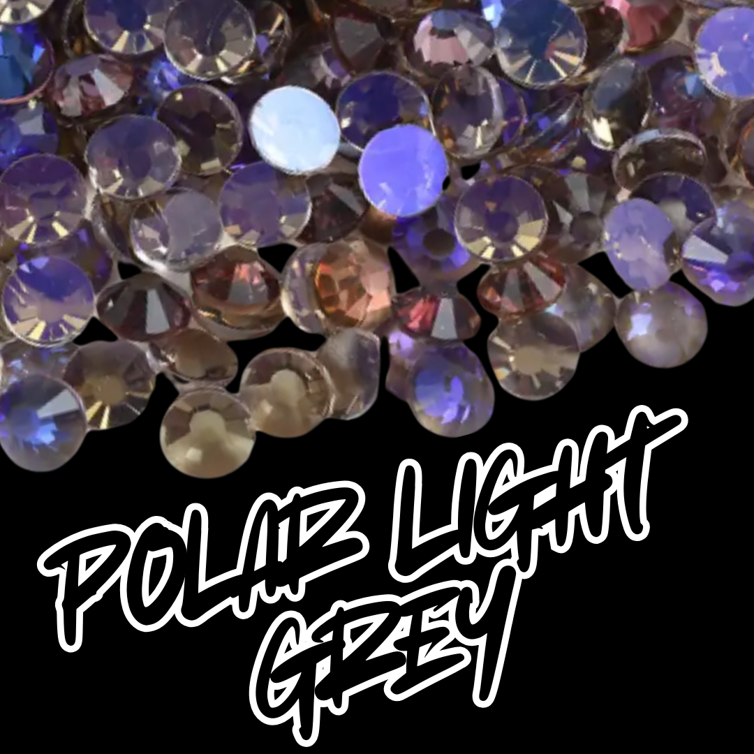 126 Polar Light Grey - Premium Rhinestones