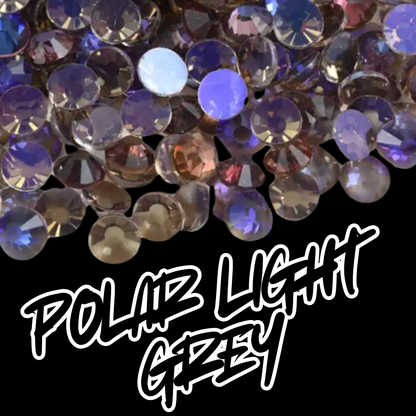 126 Polar Light Grey - Premium Rhinestones