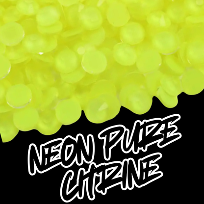 134 Neon Pure Citrine - Premium Rhinestones