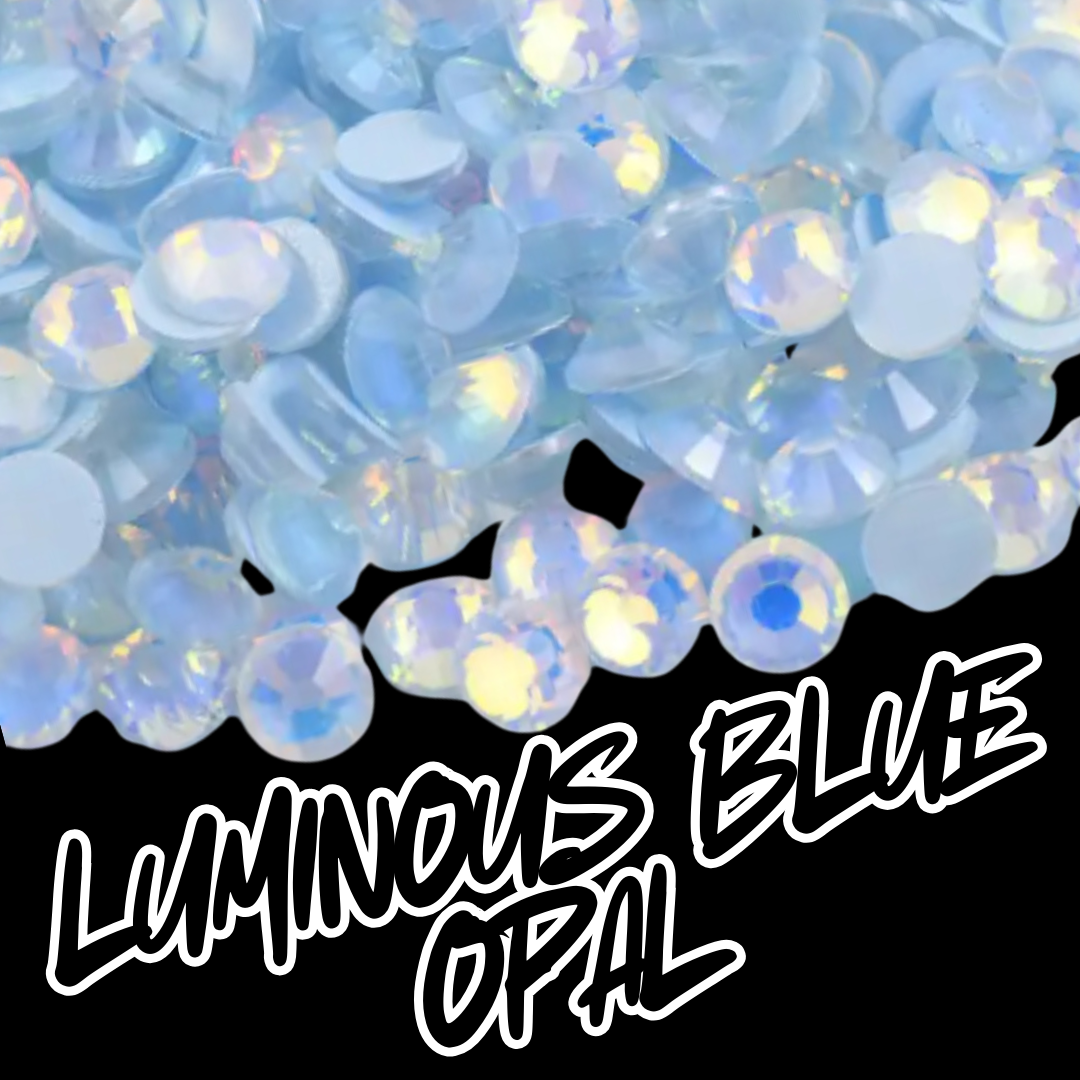 144 Luminous Blue Opal - Premium Rhinestones
