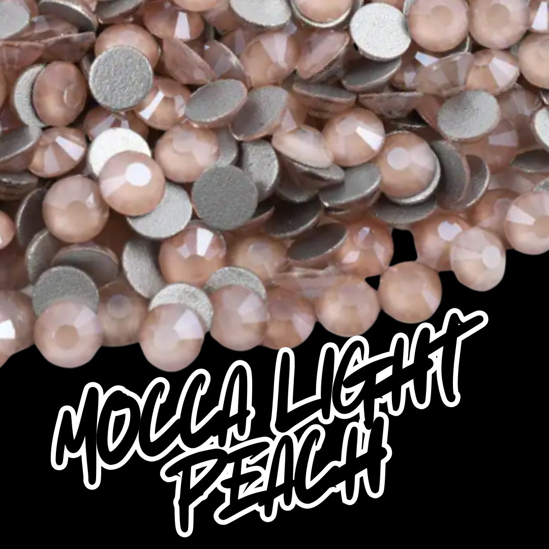 149 Mocca Lt. Peach - Premium Rhinestones