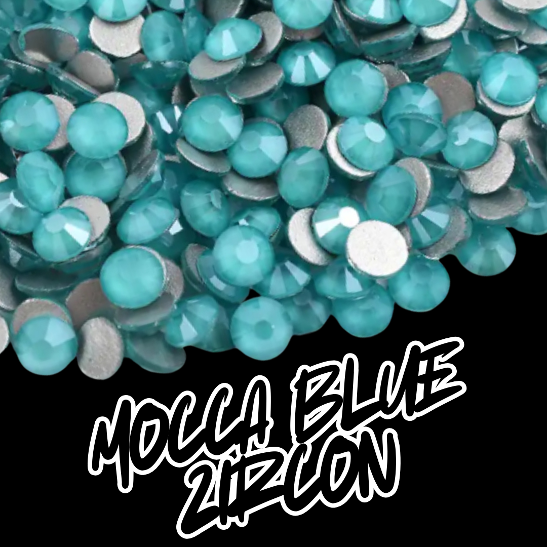 153 Mocca Blue Zircon - Premium Rhinestones