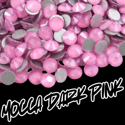 155 Mocca Dark Pink - Premium Rhinestones