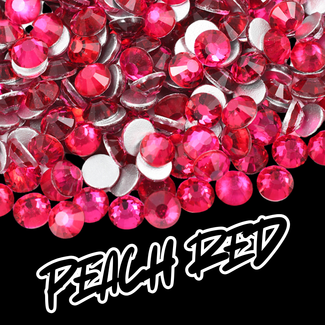 170 Peach Red - Premium Rhinestones