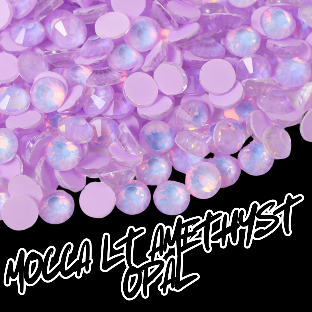 176 Mocca Lt. Amethyst Opal - Premium Rhinestones